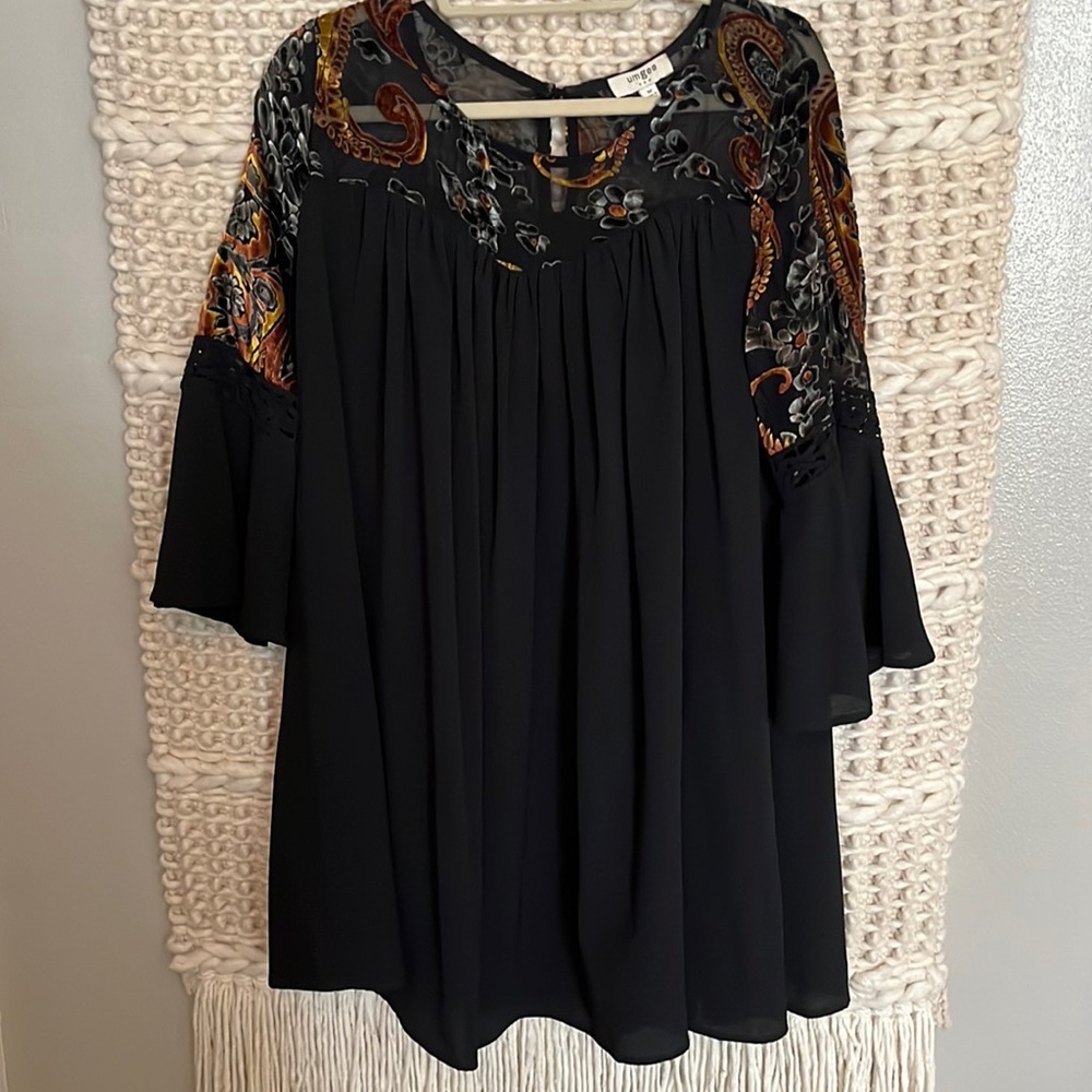 Boutique Bell Sleeve Dress